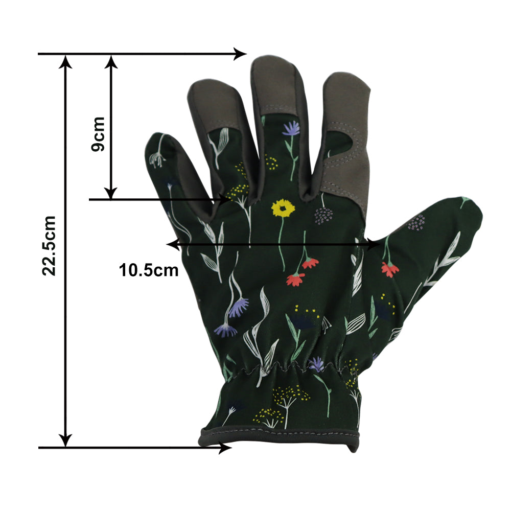 Bigtree Protective Garden Gloves with Elastic Wrist Cuff