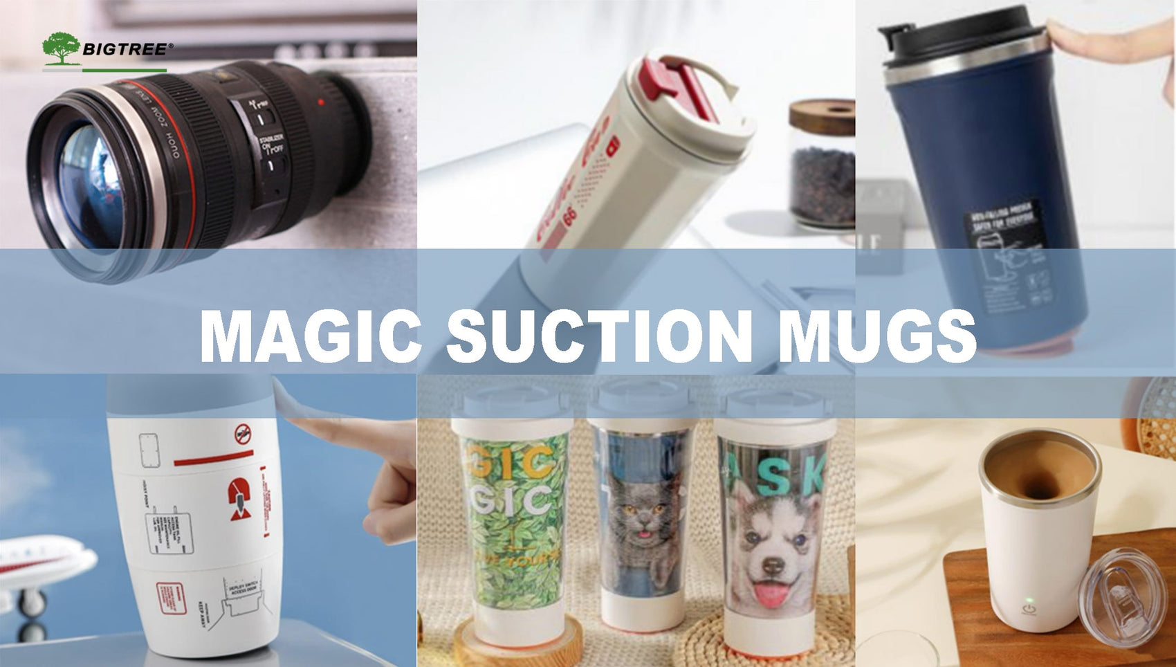 Novelty Gifts--- Magic Suction Mugs