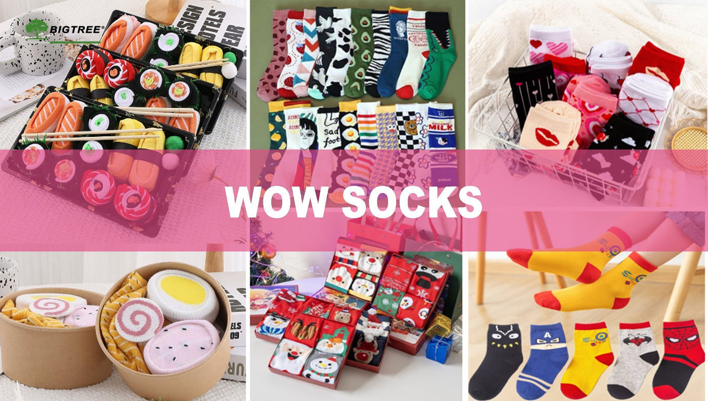 Novelty Gifts---Wow Socks