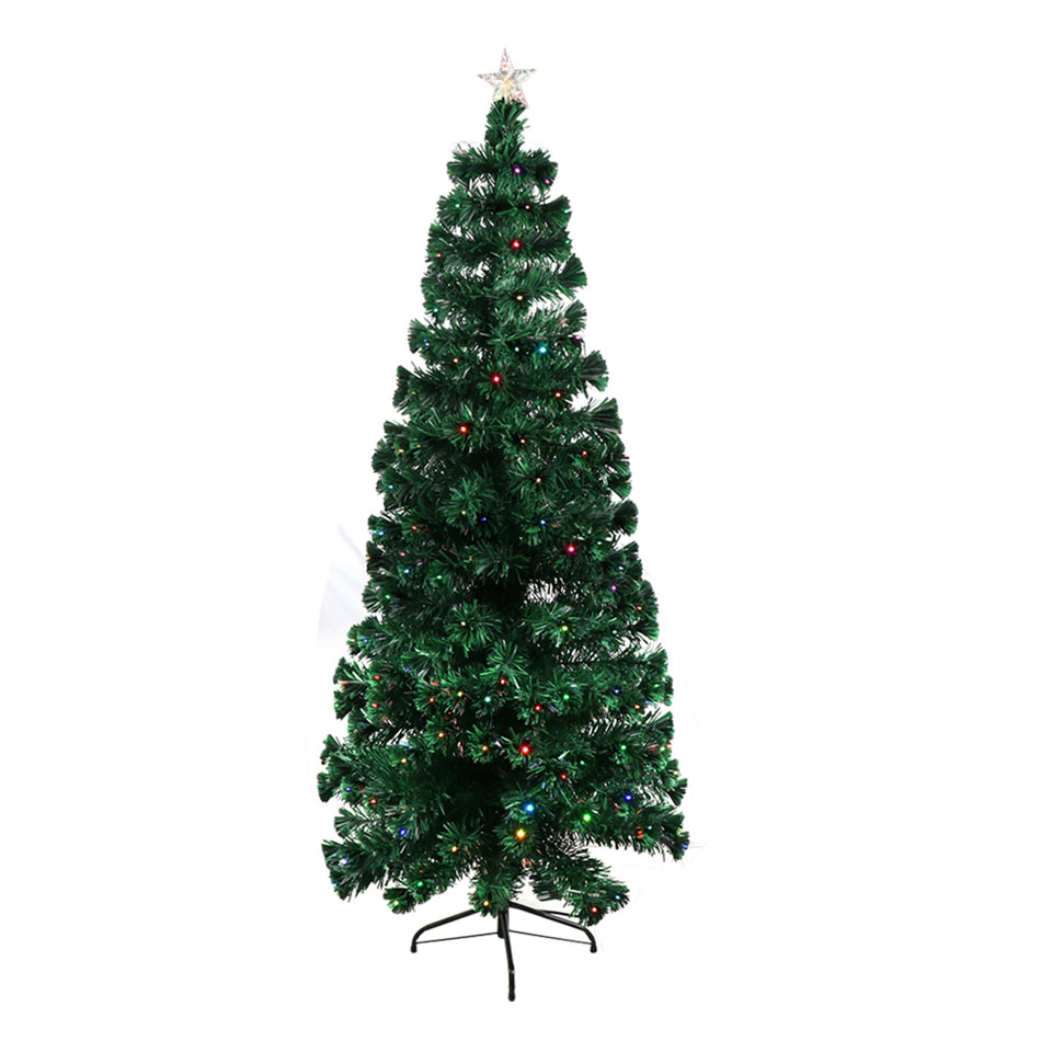 Christmas Tree Artificial Pencil Stand Decoration Idea 7.5ft