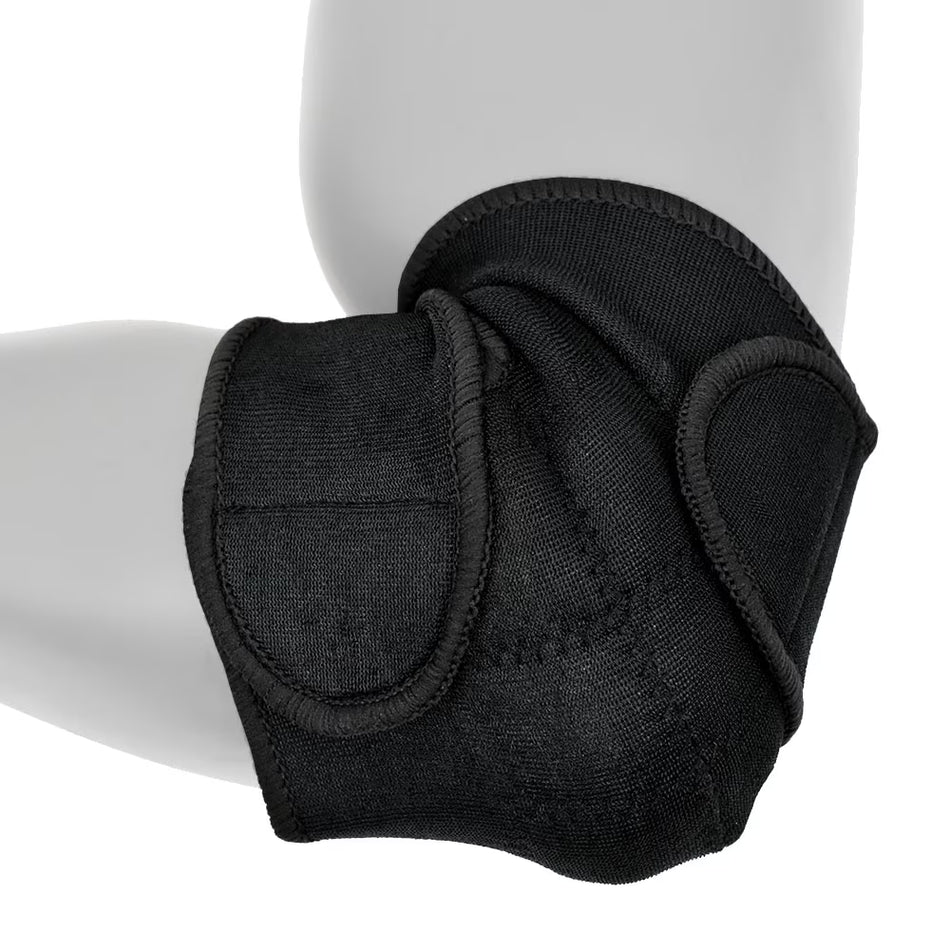 BIGTREE Elbow Support Compression Sleeve Support Strained Ligament Adjustable Cuff Arm Brace Black