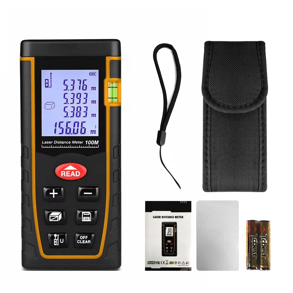 BIGTREE Laser Measurement Tool Laser Distance 100 Meter Digital Precision Measuring Device Home New