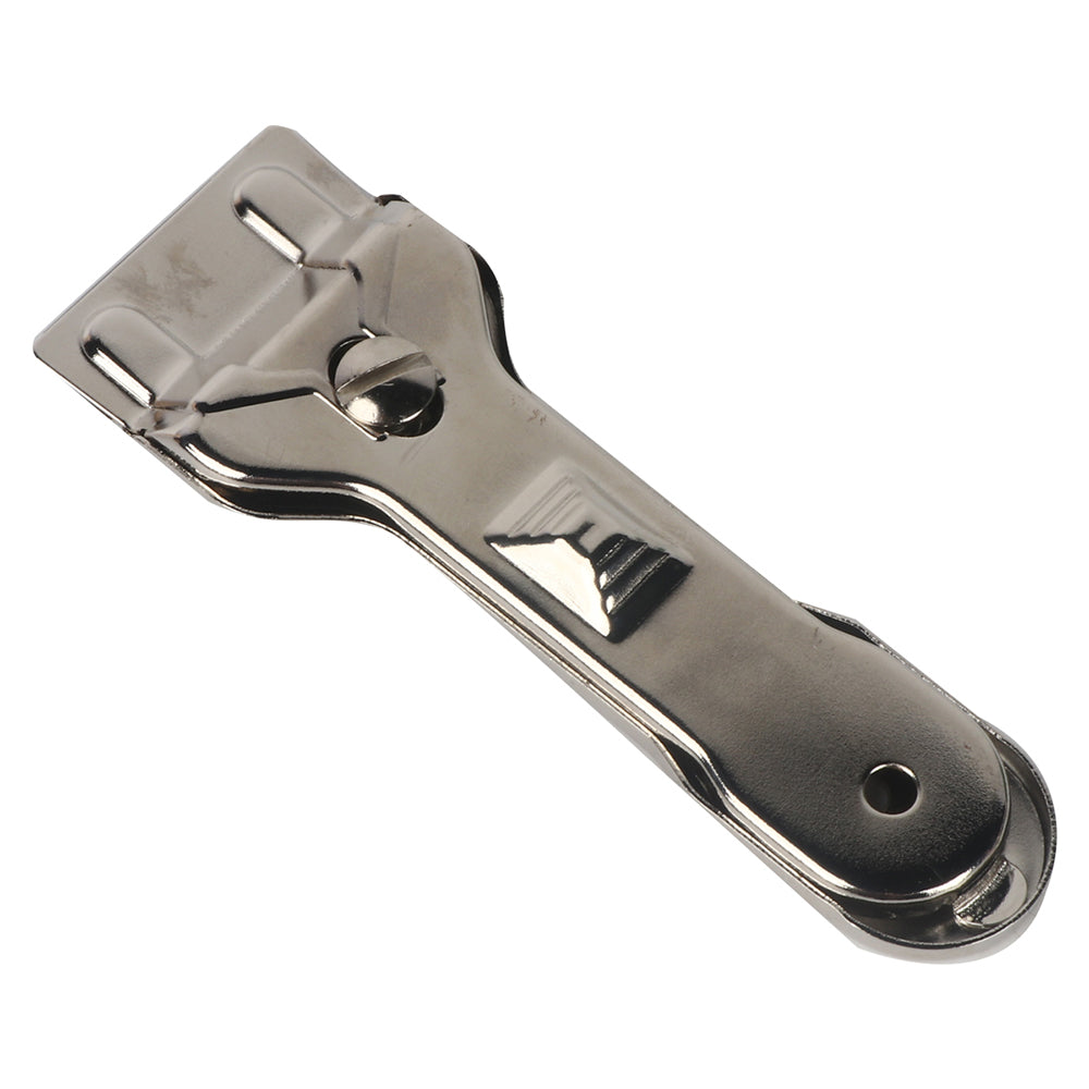 All Metal Razor Scraper Stainless Steel Razor Scraper, Multi-Surface Adhesive & Sticker Remove ...