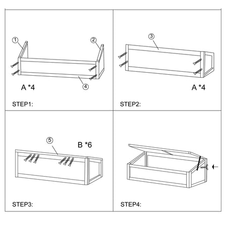 Bigtree Wood Cold Frame Greenhouse Planter 39x25x15