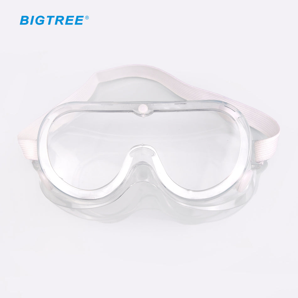 Work Shop Style Protective Eye Glasses Fully Enclosed Anti Fog Wide Clear Vision