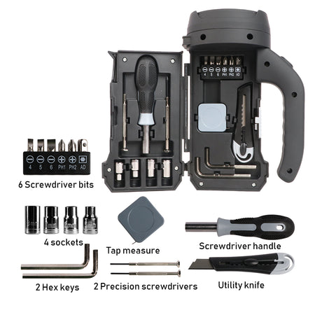 Bigtree Multi Functional LED Flashlight with Tool Kit