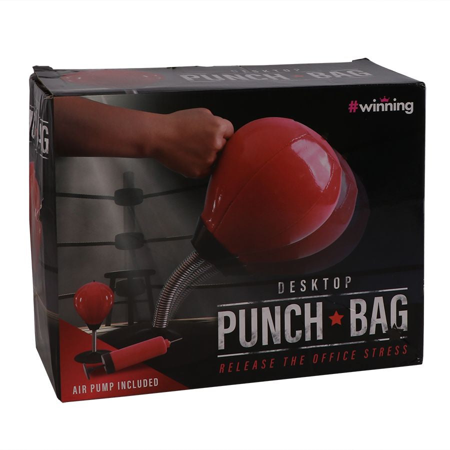 Mini Punching Ball Boxing Bag Desktop Suction Cup Stand